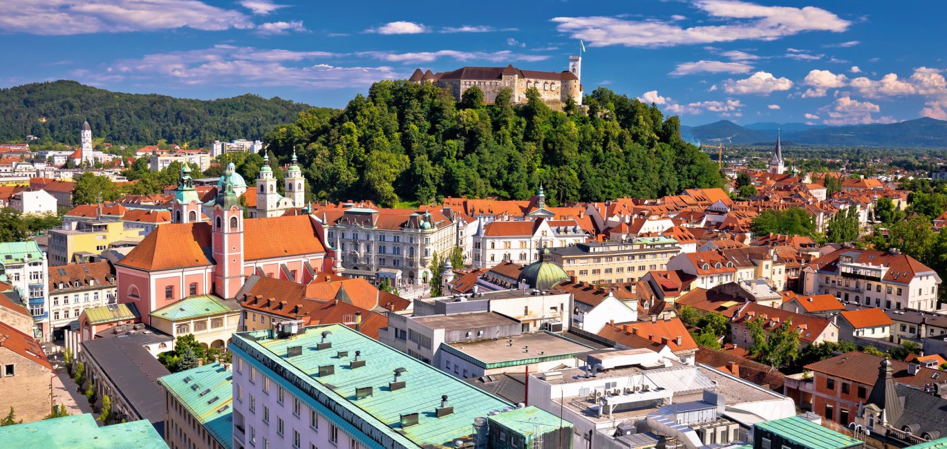 Blick auf Ljubljana © xbrchx - stock.adobe.com