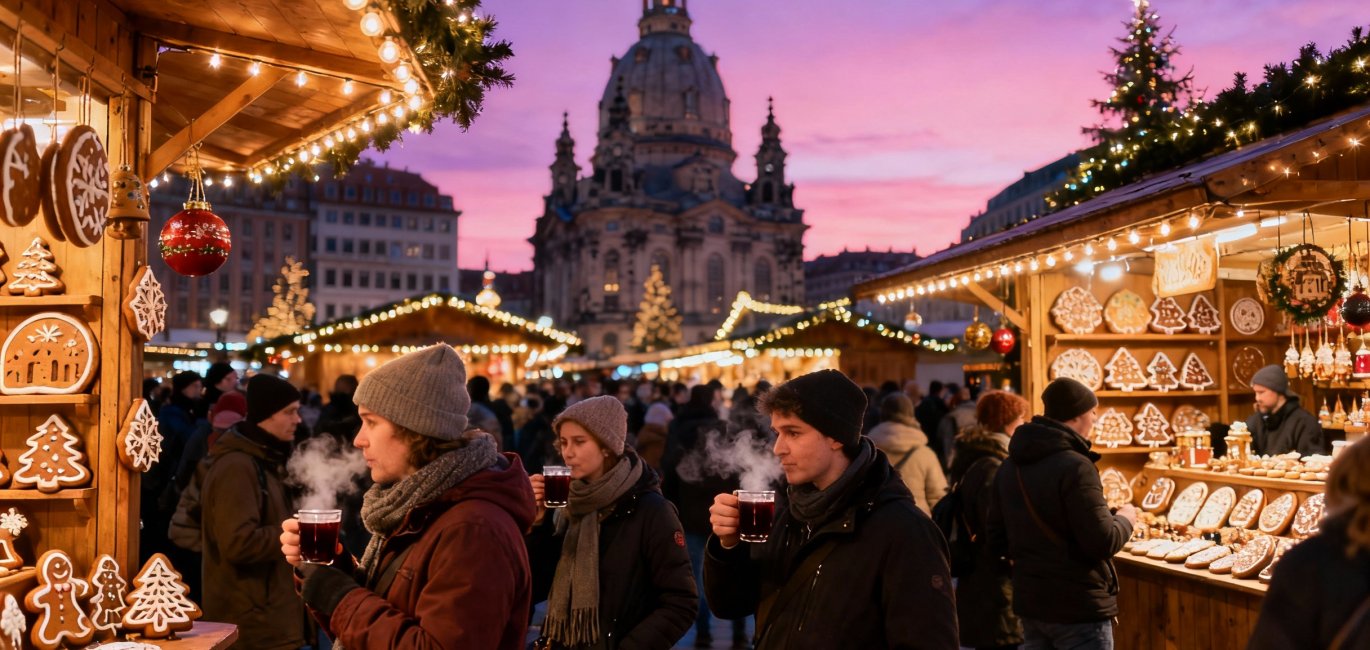 Dresden Weihnachtsmarkt © Freepik