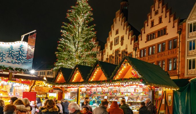 Weihnachtsmarkt in Frankfurt am Main © Comofoto - stock.adobe.com