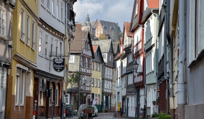 Weidenhuser-Straße © Fremdenvderkehrsamt Marburg