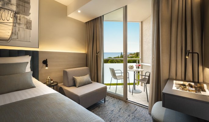 Zimmer mit Meerblick © Hotel Kolmhof