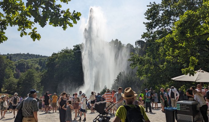 Wasser-Spiele im Bergpark Wilhelmshöhe  © GUTREISTMANN GmbH