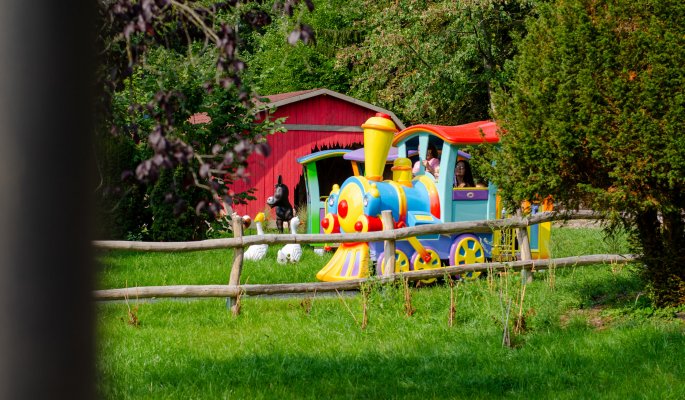 Tukis-Eisenbahnfahrt © Freizeitpark Geiselwind