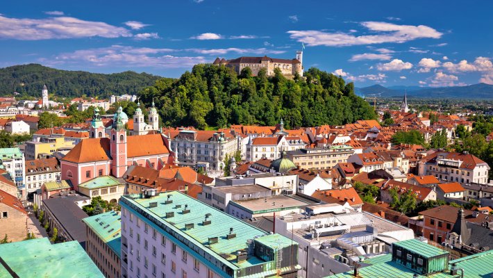 Blick auf Ljubljana © xbrchx - stock.adobe.com