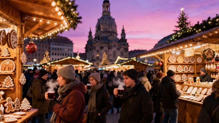 Dresden Weihnachtsmarkt © Freepik