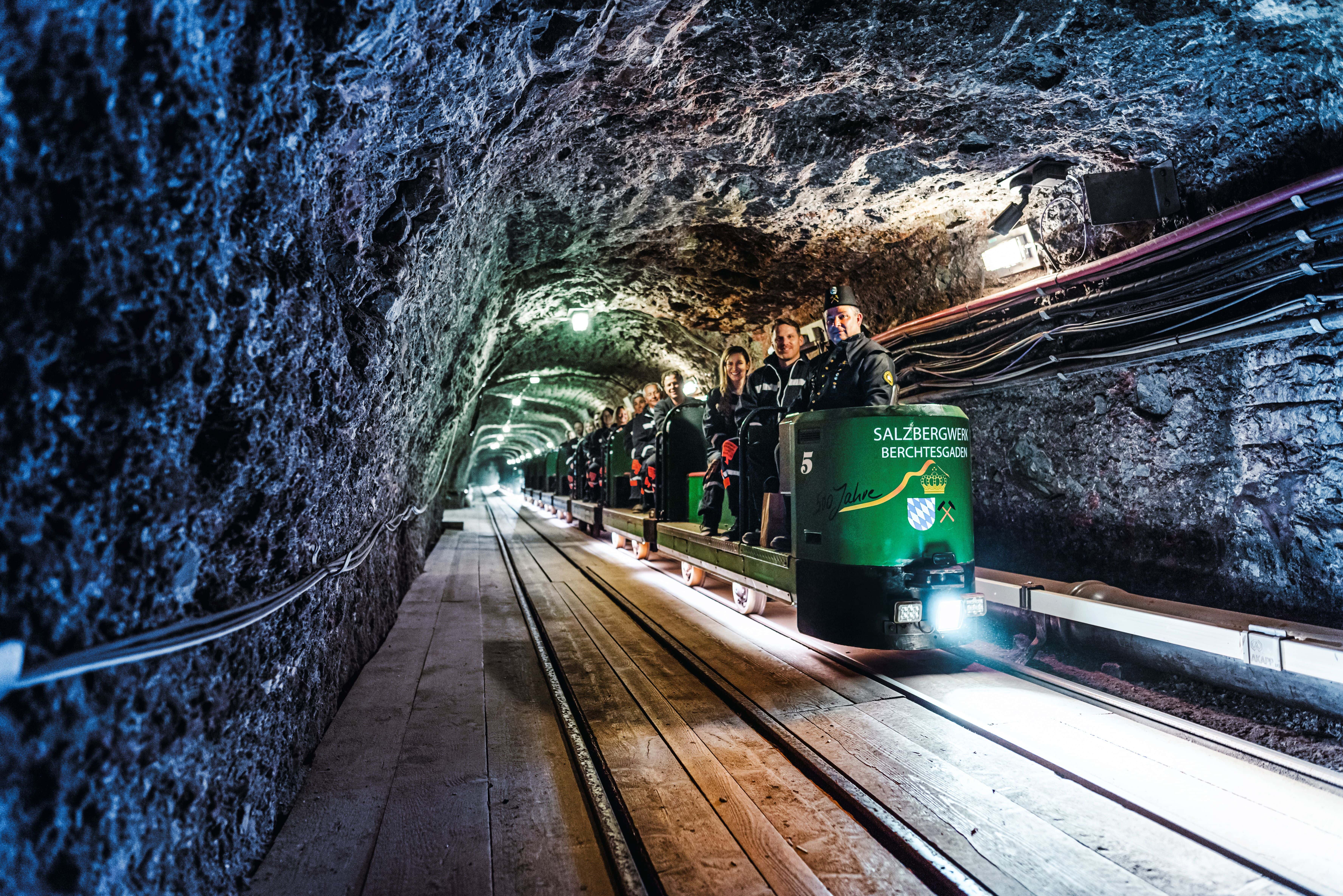 „Salzbergwerk Berchtesgaden, Südwestdeutsche Salzwerke AG“.